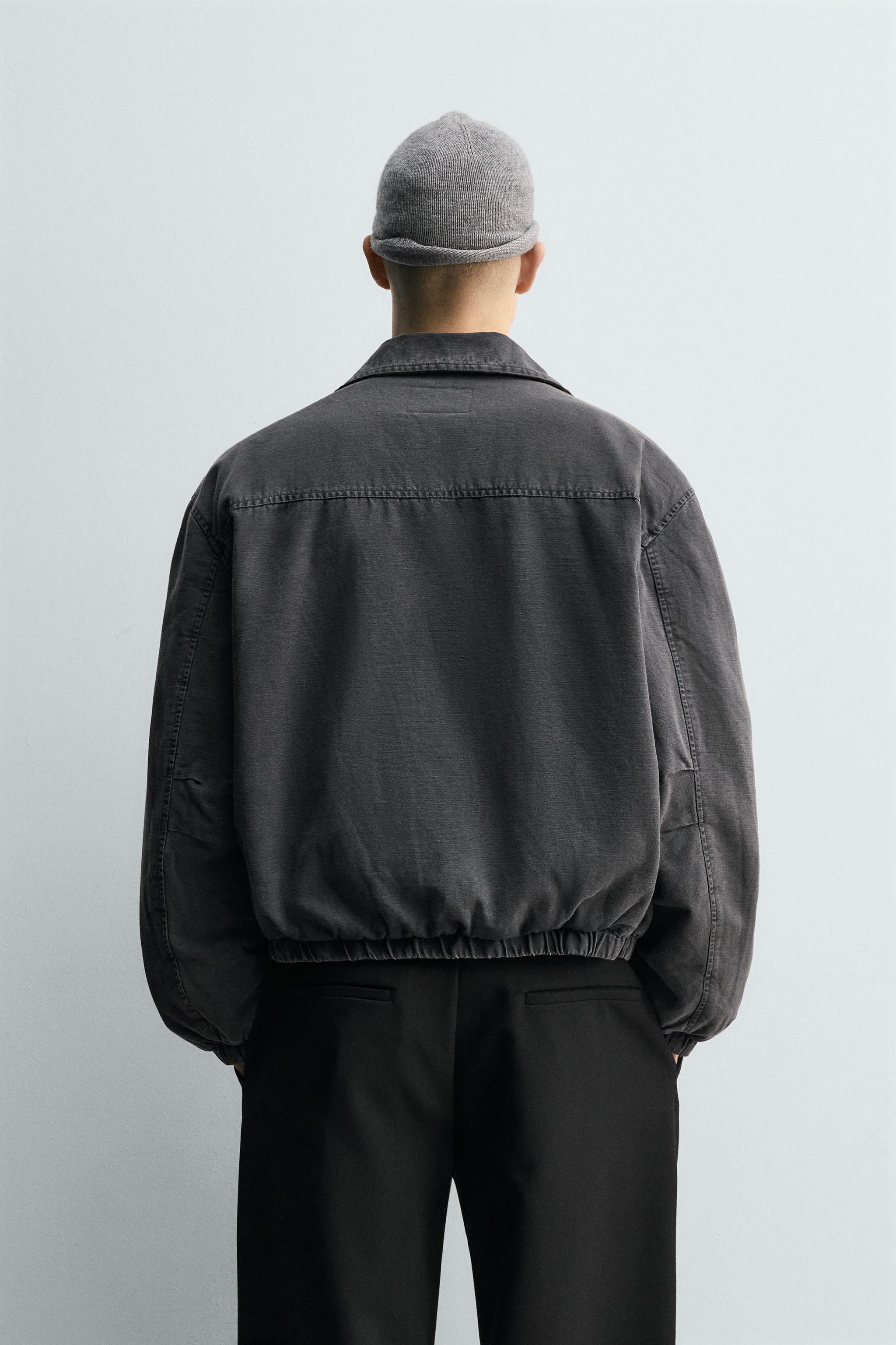 QUILTED BOMBER JACKET